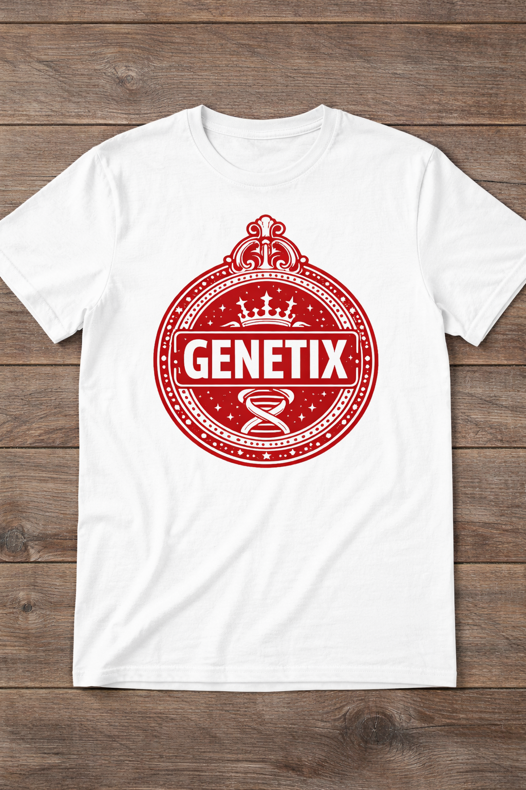 Genetix Crown Logo T-Shirt