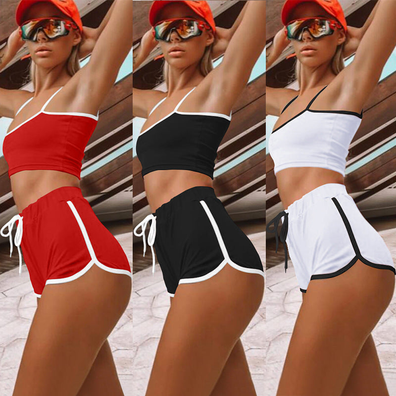 Summer Drawstring Two-Piece