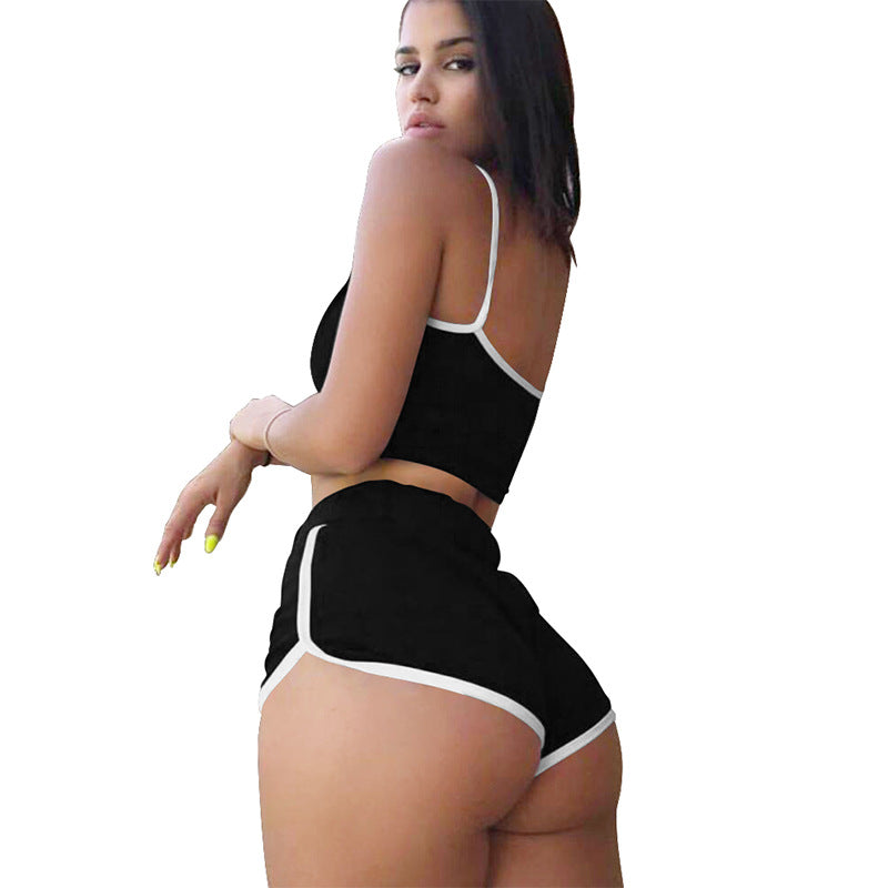 Summer Drawstring Two-Piece