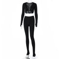 Summer 2 Two Piece Set Women Pinkie Outfit