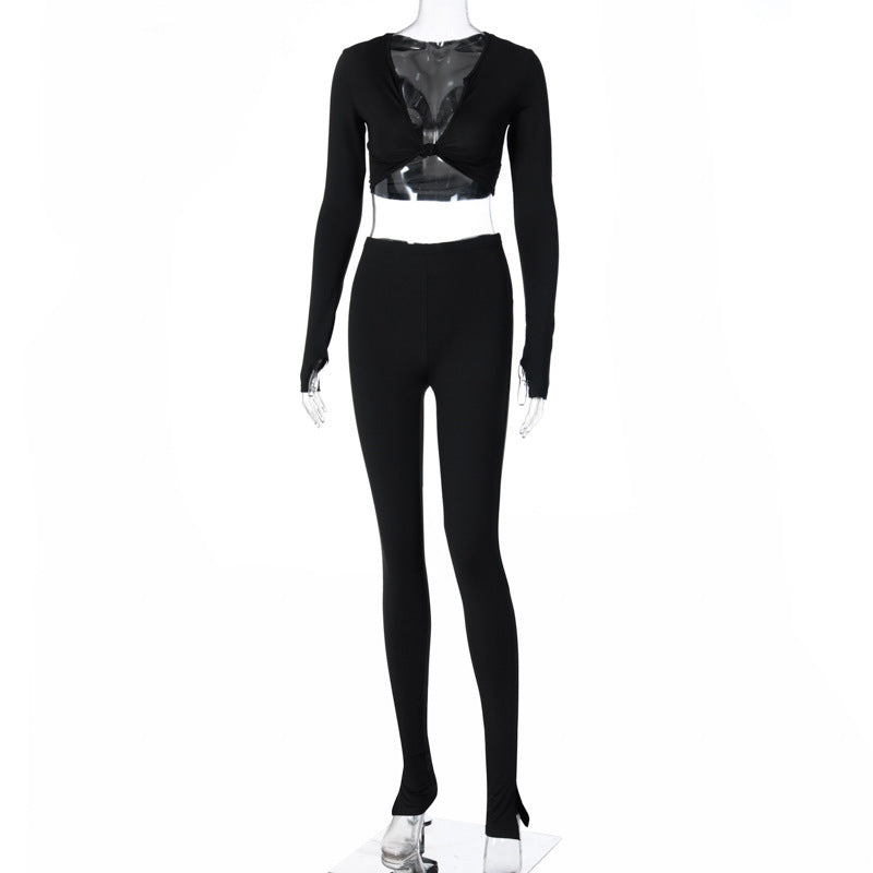 Summer 2 Two Piece Set Women Pinkie Outfit