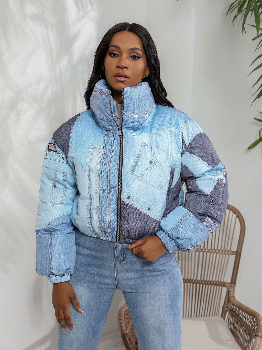 Jacket Denim Printing