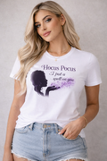 Hocus Pocus Spell Tee – Cute Witch Graphic Shirt for Women
