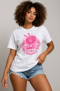 TK5&Co. Afro bunny Graphic Tee