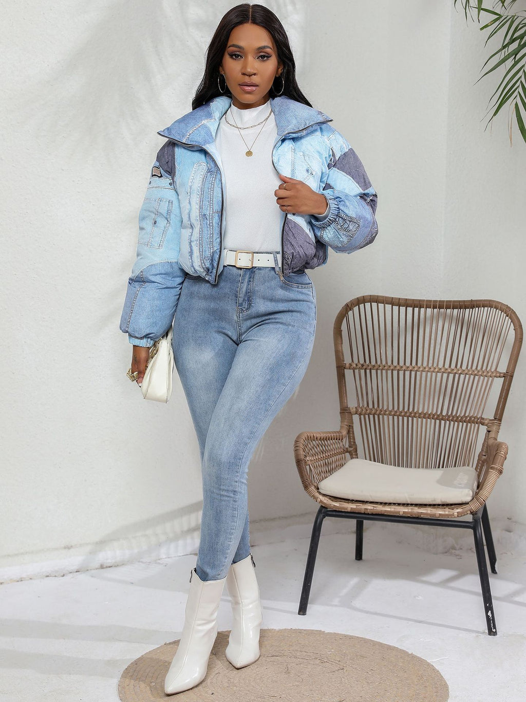 Jacket Denim Printing