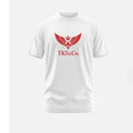 TK5&Co. Royal Wings Graphic Tee – White/Red