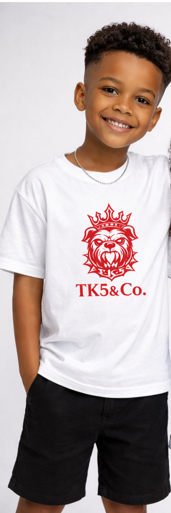 Kids graphic tee (Red Dog)