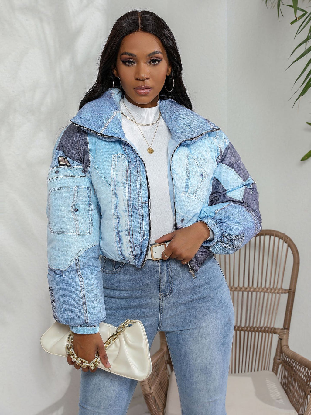 Jacket Denim Printing